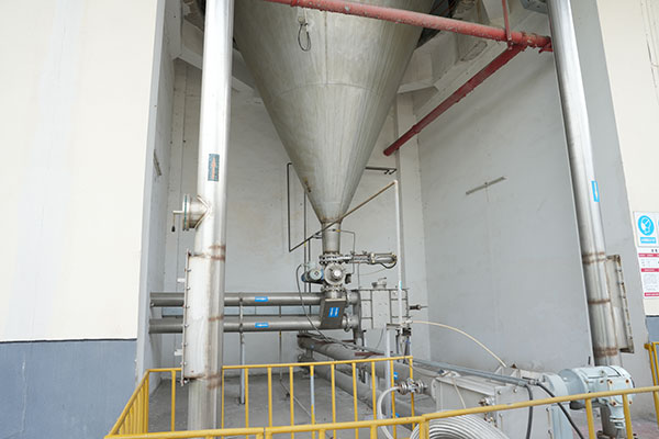 Magazzino materia prima